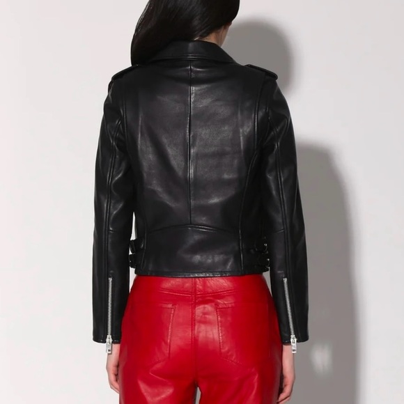 NWT - Walter Baker - Liz Leather Jacket - L - Picture 12 of 16